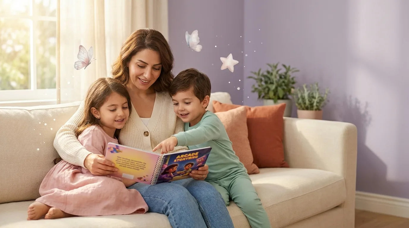 HATİE — Aile birlikte kitap okuma anı